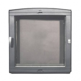 Чугунная дверца HTT 501 серая