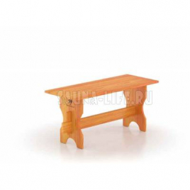 Лавка для бани 1500х400 Bentwood (Лиственница)