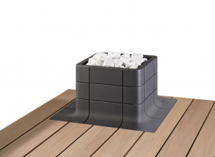 Электрокаменка Tulikivi Nuoska Graphite 10,5 kW Integrated