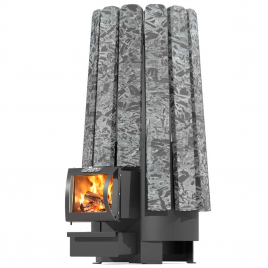 Дровяная банная печь GrillD Cometa Vega 240 Long Stone (Серпентинит)