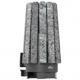 Дровяная банная печь GrillD Cometa Vega 240 Long Stone (Серпентинит)