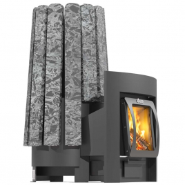 Дровяная банная печь GrillD Cometa Vega 240 Long Max Stone (Серпентинит)