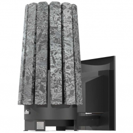 Дровяная банная печь GrillD Cometa Vega 240 Long Max Stone (Серпентинит)