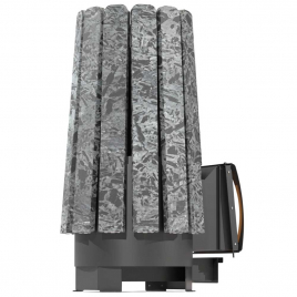 Дровяная банная печь GrillD Cometa Vega 240 Short Max Stone (Серпентинит)