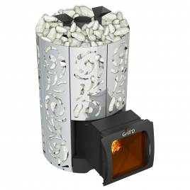 Дровяная банная печь GrillD Violet 500 Long Max Pro