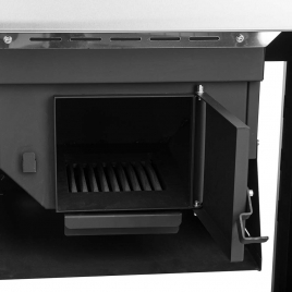 Модуль уличной кухни Helios SMART-900 Печь под казан, дымоход 115 мм (HS-KU02-P900-01)