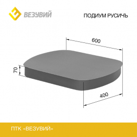 Подиум под печь Русичъ 16-28